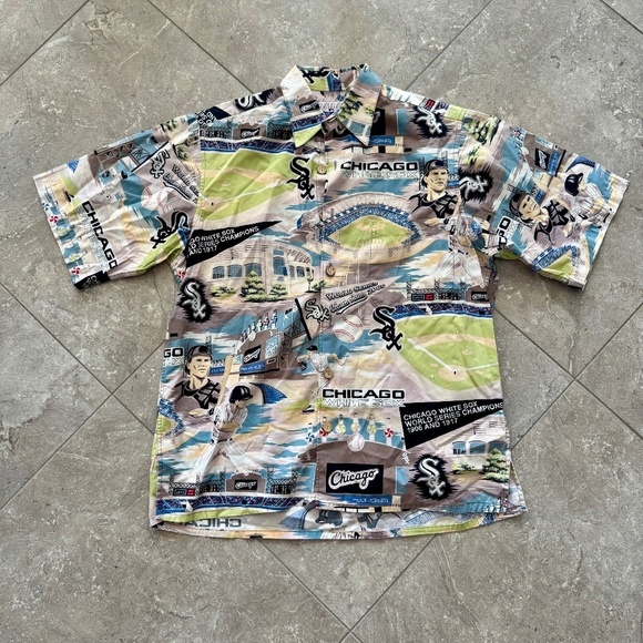 Reyn Spooner Retro MLB Chicago White Sox World Series 2005 Shirt Mens Small - Picture 1 of 4